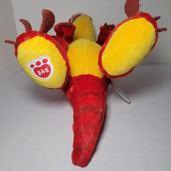 Build A Bear Red and Yellow T Rex Dinosaur with Dinosaur Sounds - Picture 8 of 11